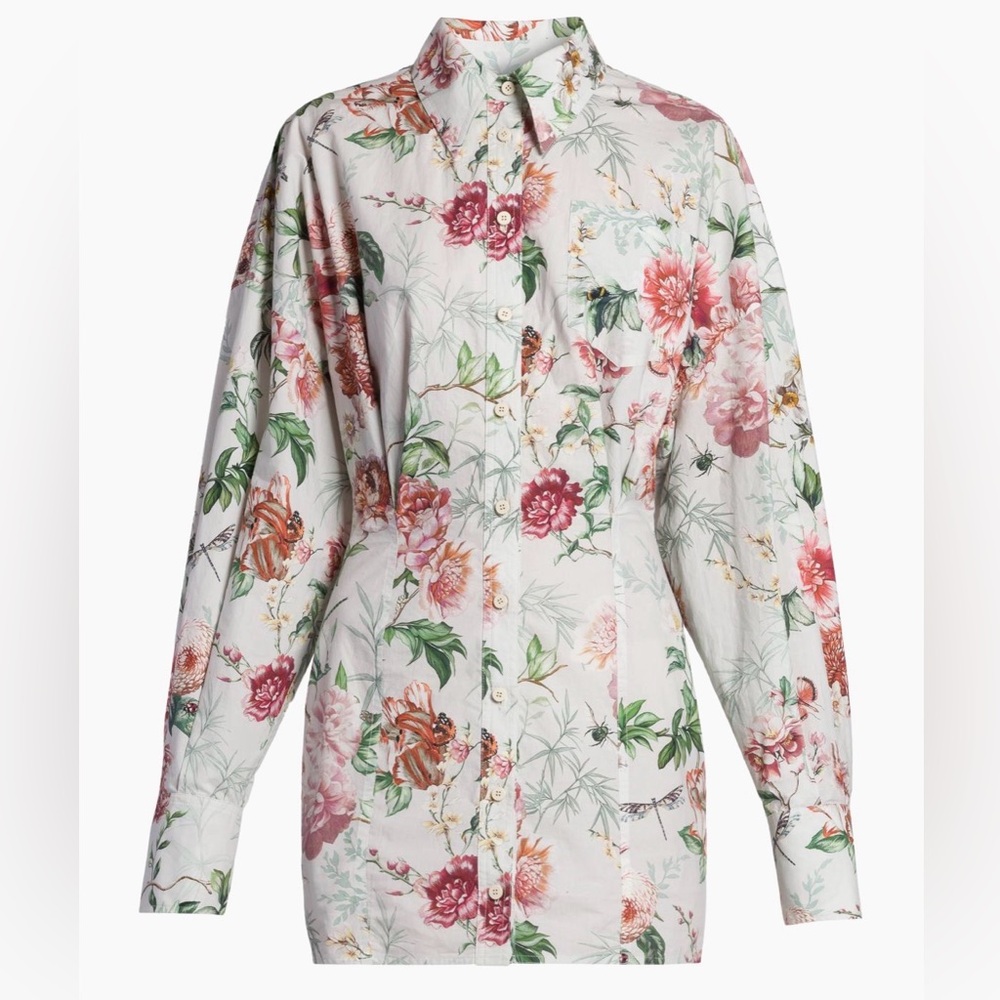 The Attico shirt mini dress size 44 (US 8)